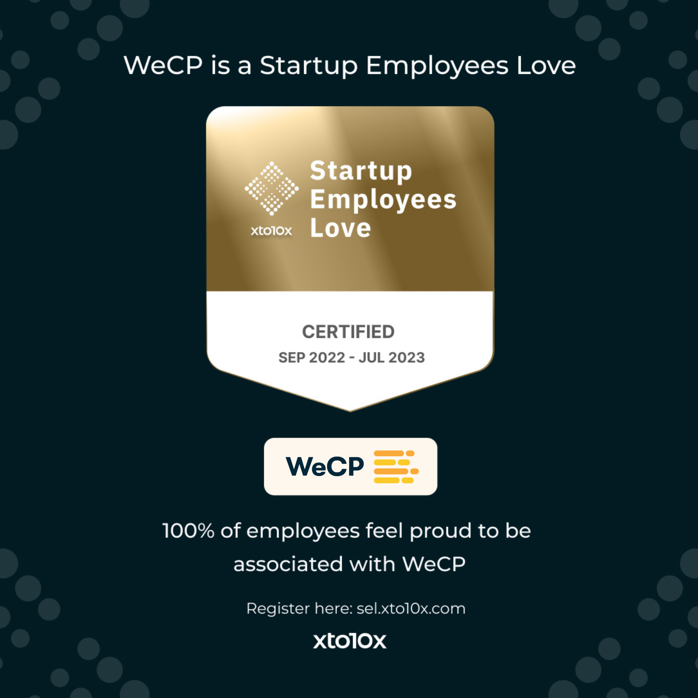 startups employee love badge